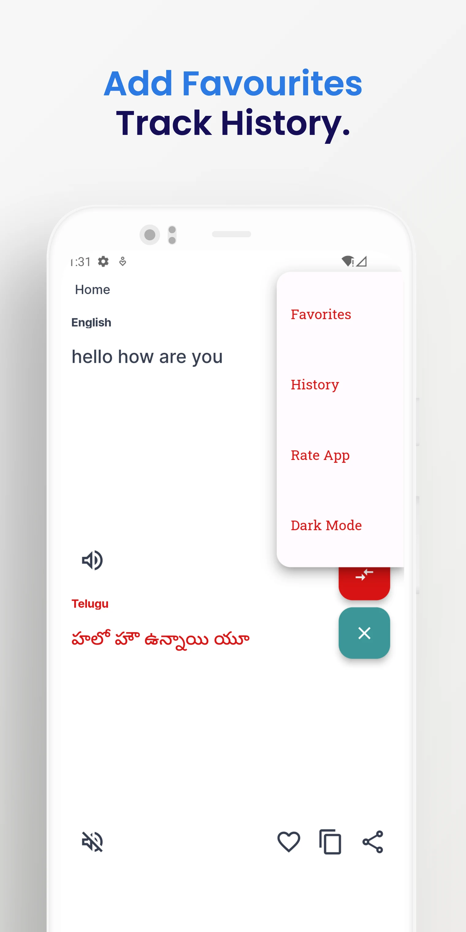 Telugu-English Translator screenshot